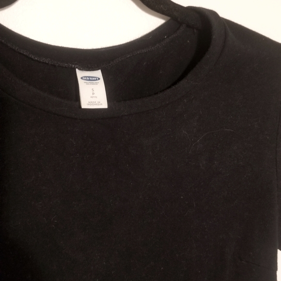 Black mini tshirt dress - Picture 2 of 2